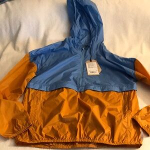 Prana Whistler Anorak Clear Sky Colorblock Pullover Jacket Women’s XS NWT